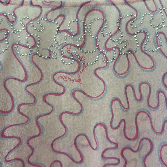 ESCADA blouse swarovski crystals size 42 - Picture 8 of 10